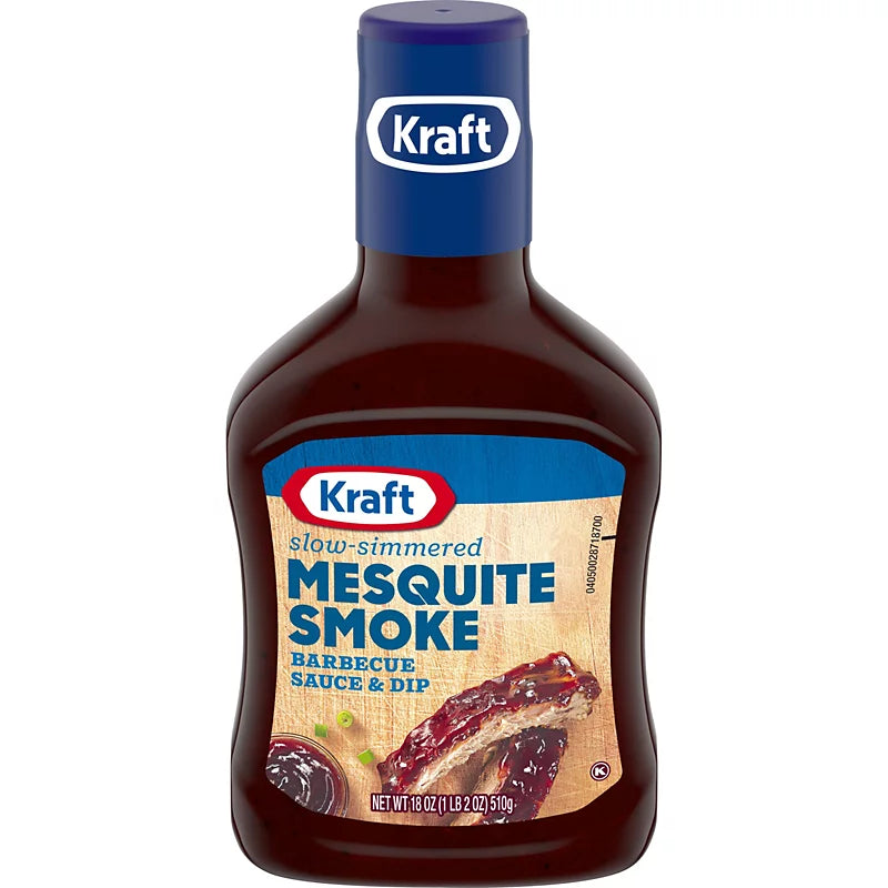 KRAFT MESQUITE SMOKE BARBECUE SAUCE (510GM) - Nosh Products