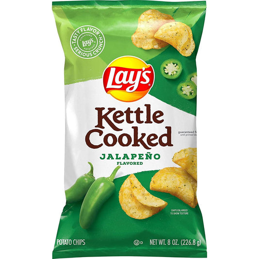 LAYS KETTLE COOKED JALAPENO (226GM)