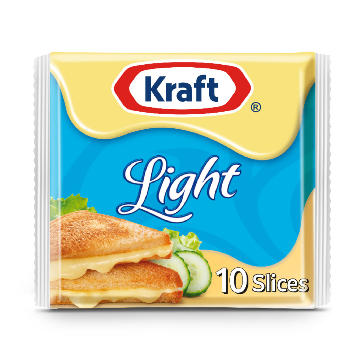 KRAFT CHEESE SLICES LITE (10 SLICES)