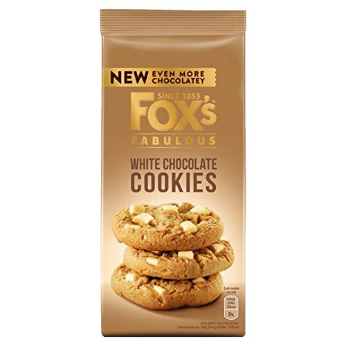 FOX COOKIES WHITE CHOCOLATE (180GM)