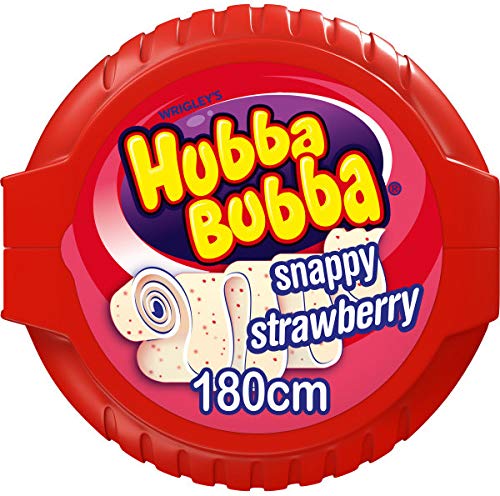 HUBBA BUBBA TAPE SNAPPY STRAWBERRY (56.7GM)