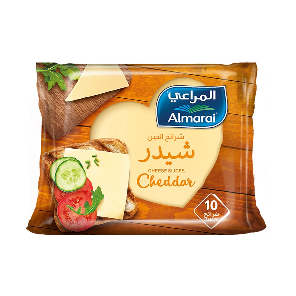 ALMARAI CHEESE SLICES CHEDDAR (10 SLICES)