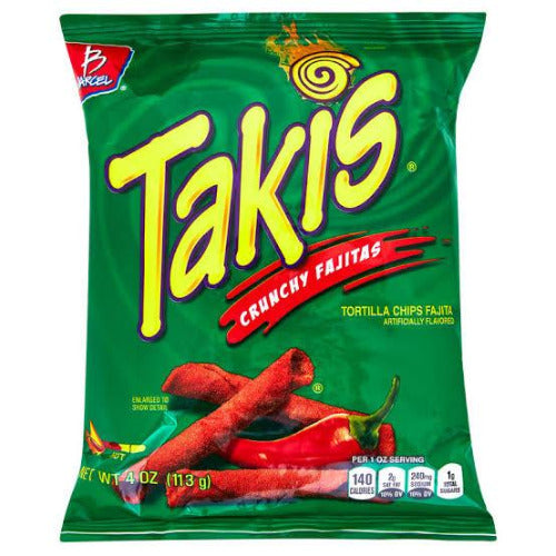 TAKIS CRUNCHY FAJITAS (113GM) - Nosh Products