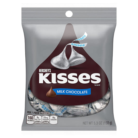 HERSHEY KISSES MILK CHOCOLATE (150GM)