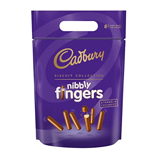 CADBURY NIBBLY FINGERS TRAVEL EXCLUSIVE POUCH (320GM)