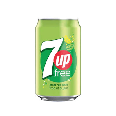 7UP SUGAR FREE DRINK (355ML) - Nosh Products