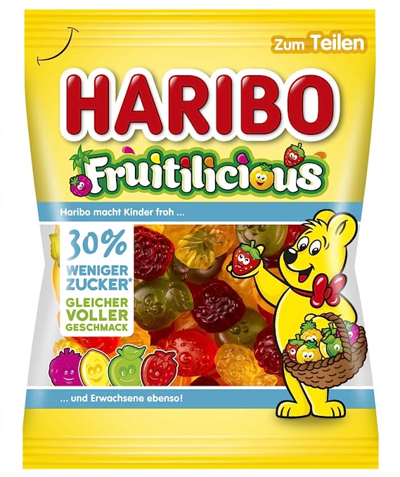 HARIBO FRUITILICIOUS GUMMY (120GM) - Nosh Products