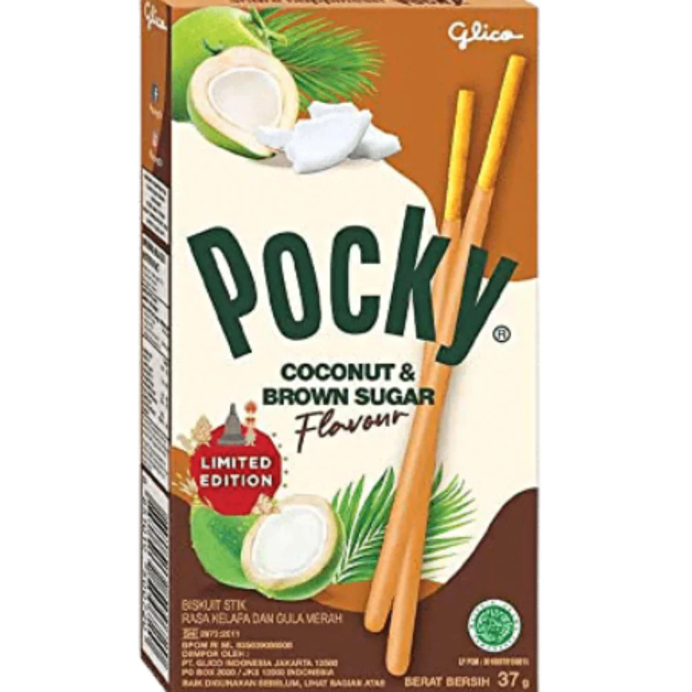 POCKY COCONUT AND BROWN SUGAR 37GM