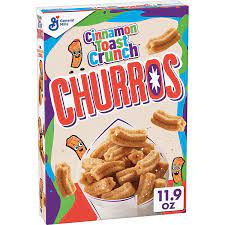 GENERAL MILLS CINNAMON TOAST CRUNCH CHURROS CEREAL (337GM) - Nosh Products