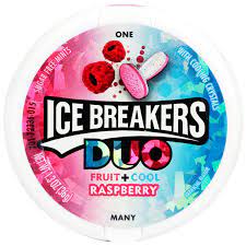 ICEBREAKERS MINTS DUO FRUIT + COOL RASPBERRY - Nosh Products