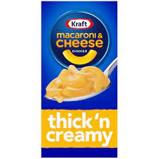 KRAFT MACARONI AND CHEESE THICK 'N' CREAMY (206GM) - Nosh Products