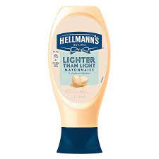 HELLMANN'S LIGHTER THAN LIGHT MAYONNAISE 430ML - Nosh Products