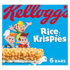 KELLOGG'S RICE KRISPIES TREAT BARS (PACK OF 6 BARS) - Nosh Products