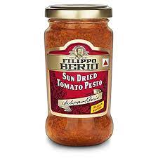 FILIPPO BERIO SUNDRIED TOMATO PESTO SAUCE & DIP (190GM) - Nosh Products