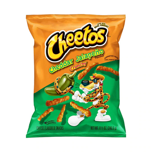 CHEETOS CHEDDAR JALAPENO (226.8GM) - Nosh Products