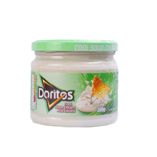 DORITOS SOUR CREAM AND CHIVES DIP (300GM) - Nosh Products