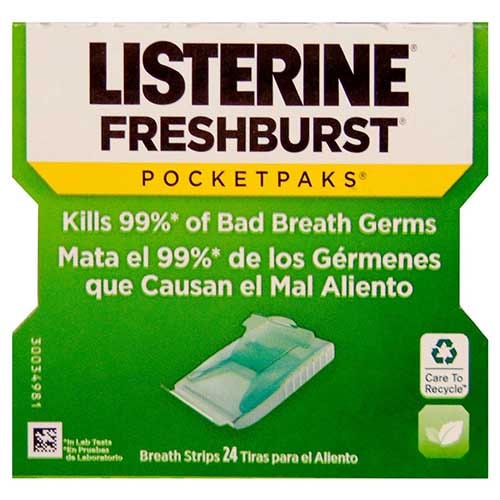 LISTERINE FRESHBURST POCKET PACKS