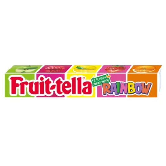 Fruitella fruit chews rainbow assorted flavour (45GM)