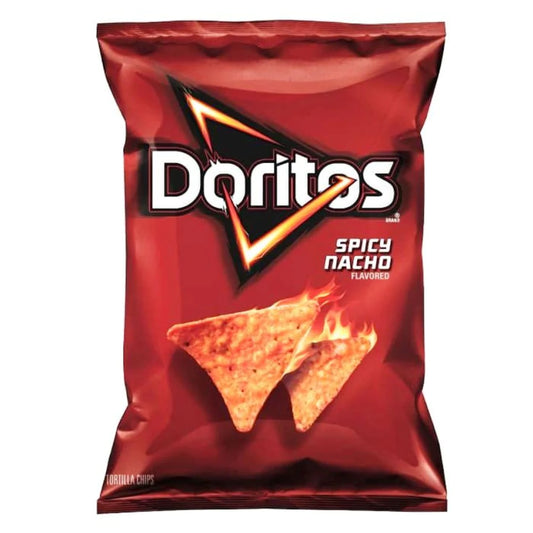 DORITOS SPICY CHEESE NACHOS (311.8GM) - Nosh Products